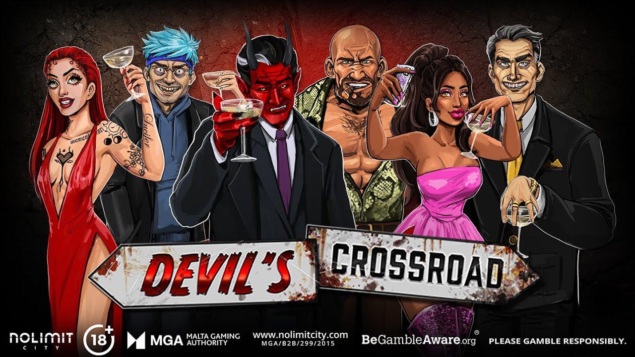 Devil’s Crossroad by NoLimit City offers an awesome base game grid and a hold & win-type bonus.