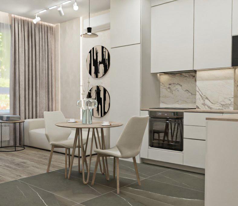 Дизайн квартиры ЖК Романовский