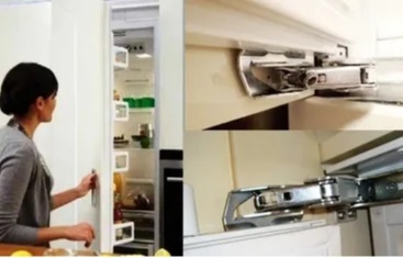 Поломка петли встроенного холодильника