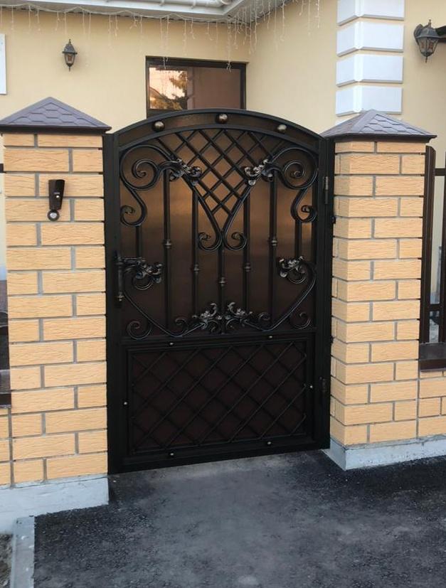 кованые калитки на заказ в тюмени 