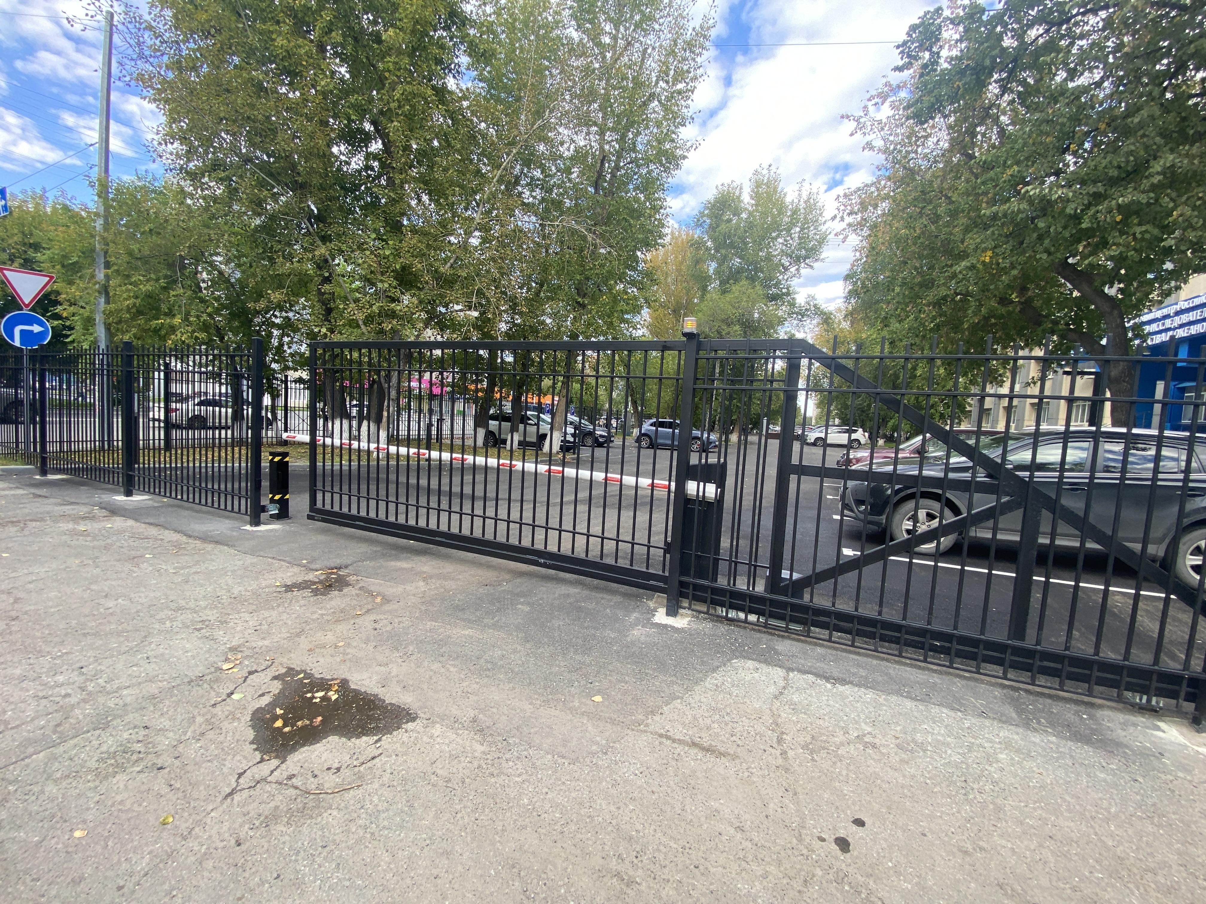 откатные ворота на заказ в тюмени