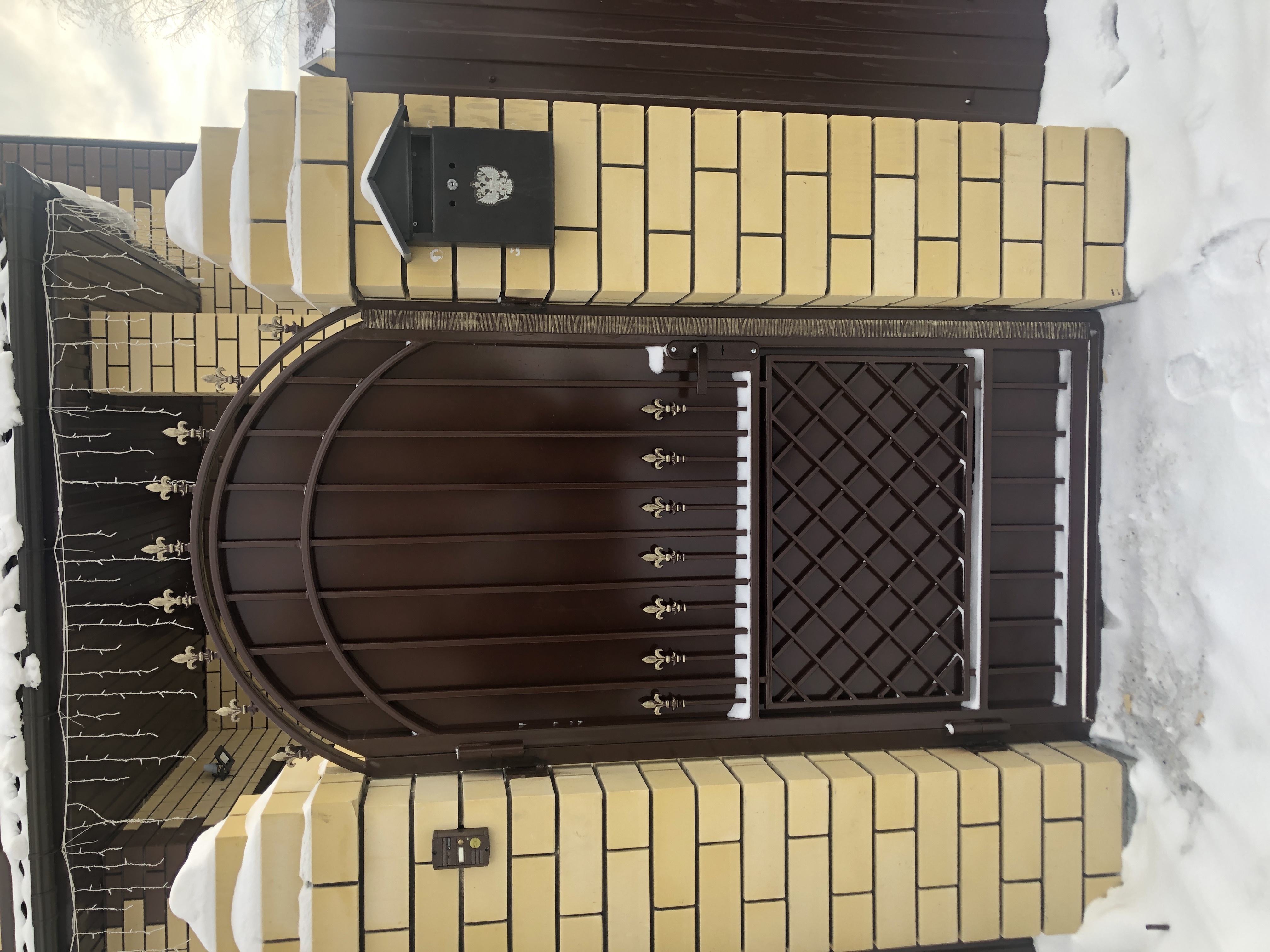 кованые калитки на заказ в тюмени 