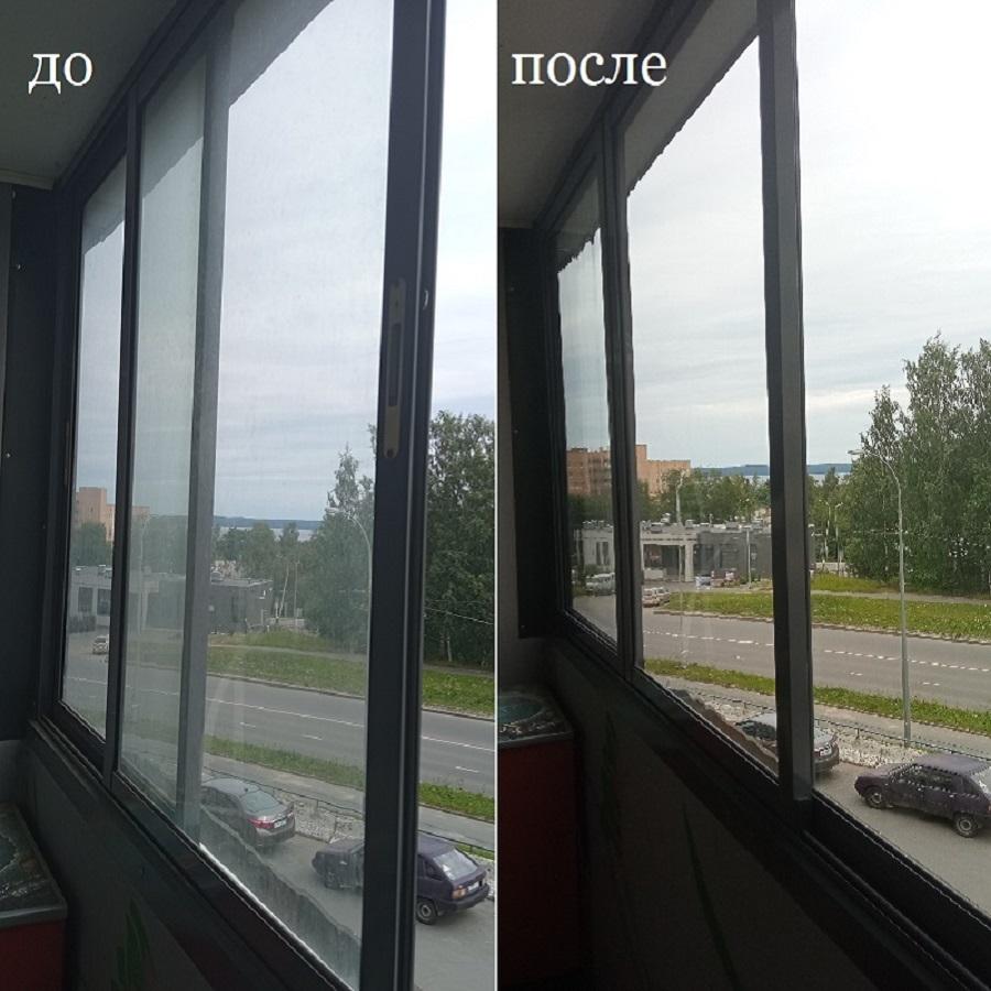 мытьё лоджии 16 этаж