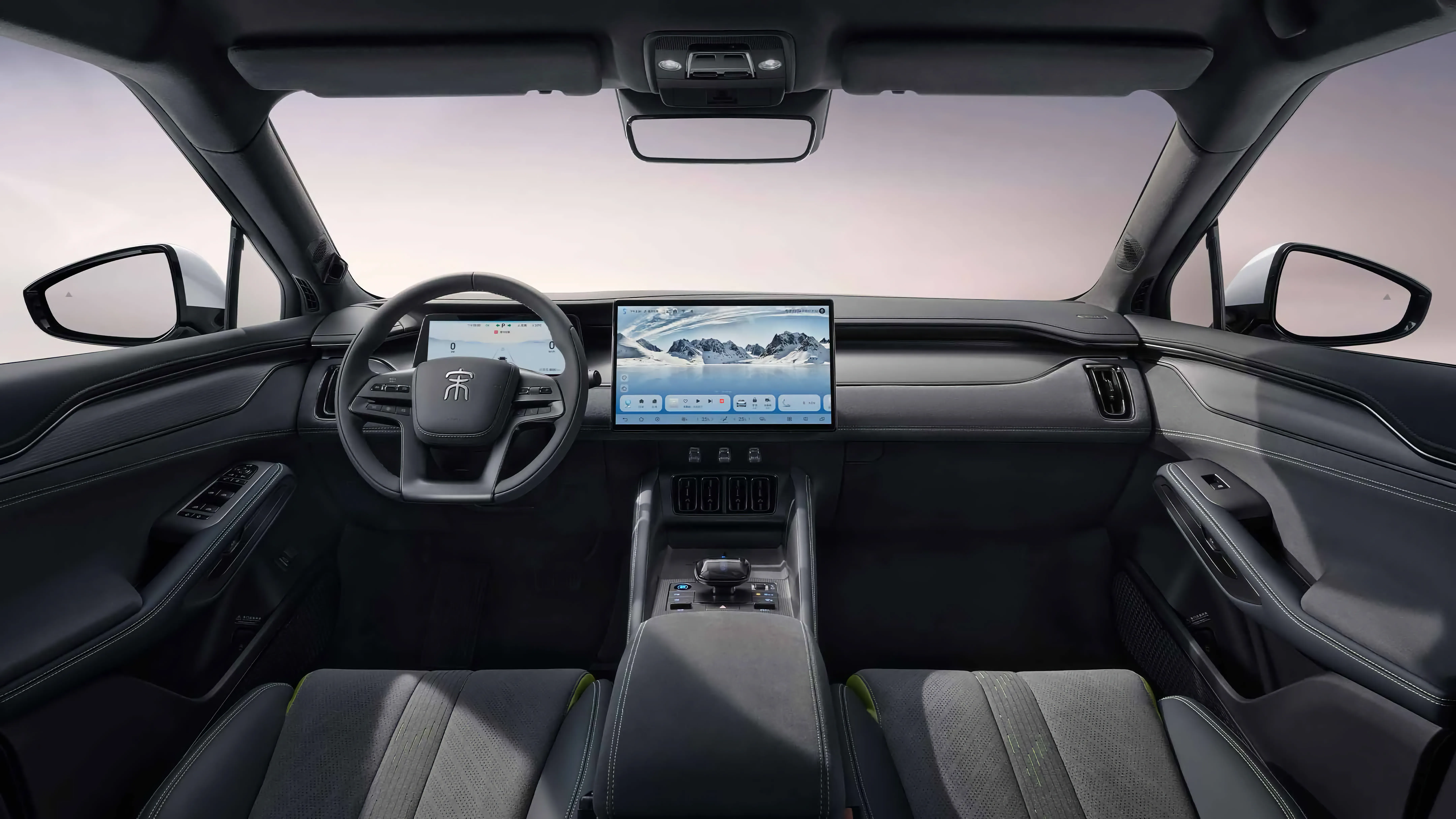 BYD Seagull салон передние сиденья