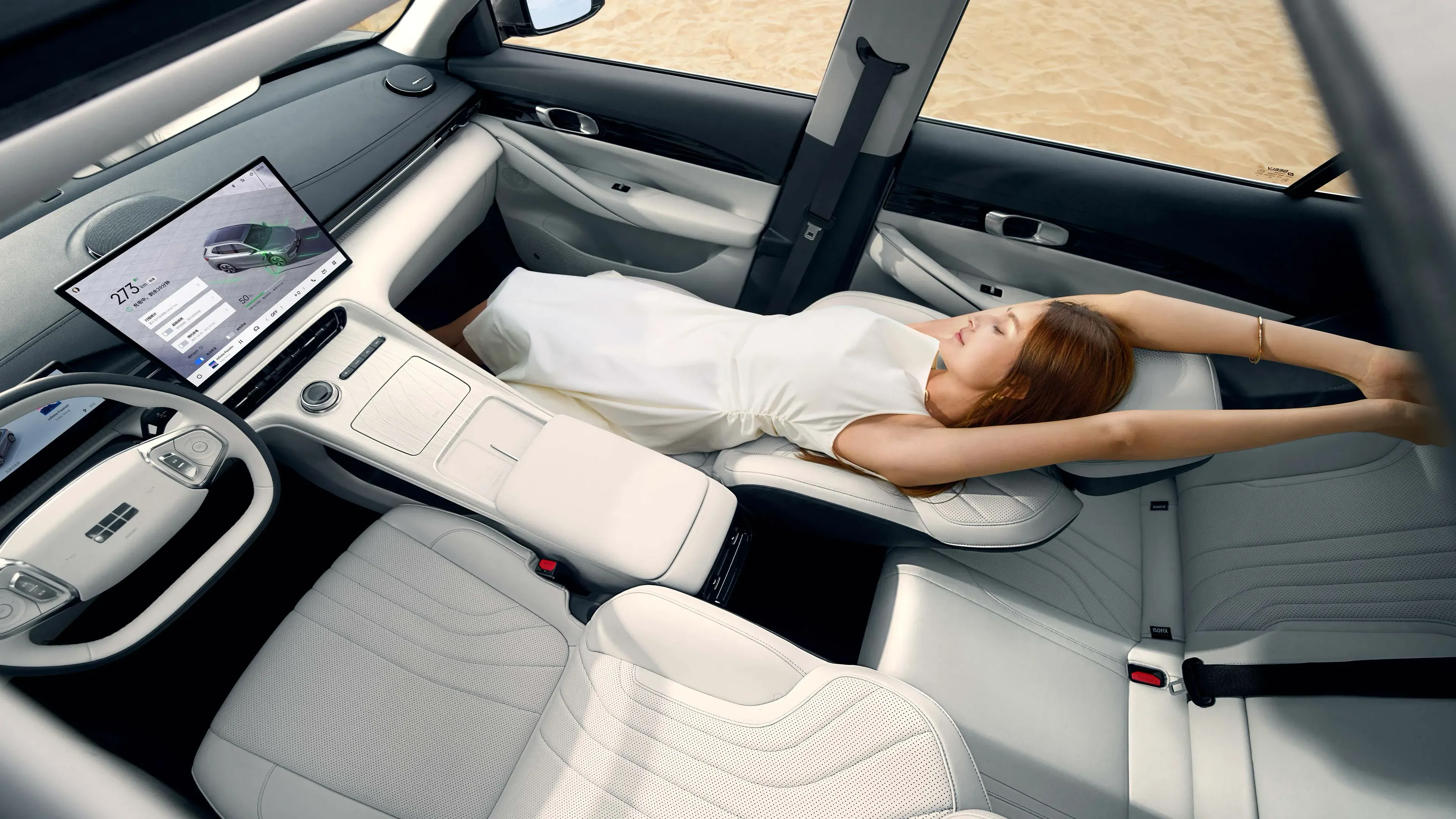 BYD Seagull салон передние сиденья