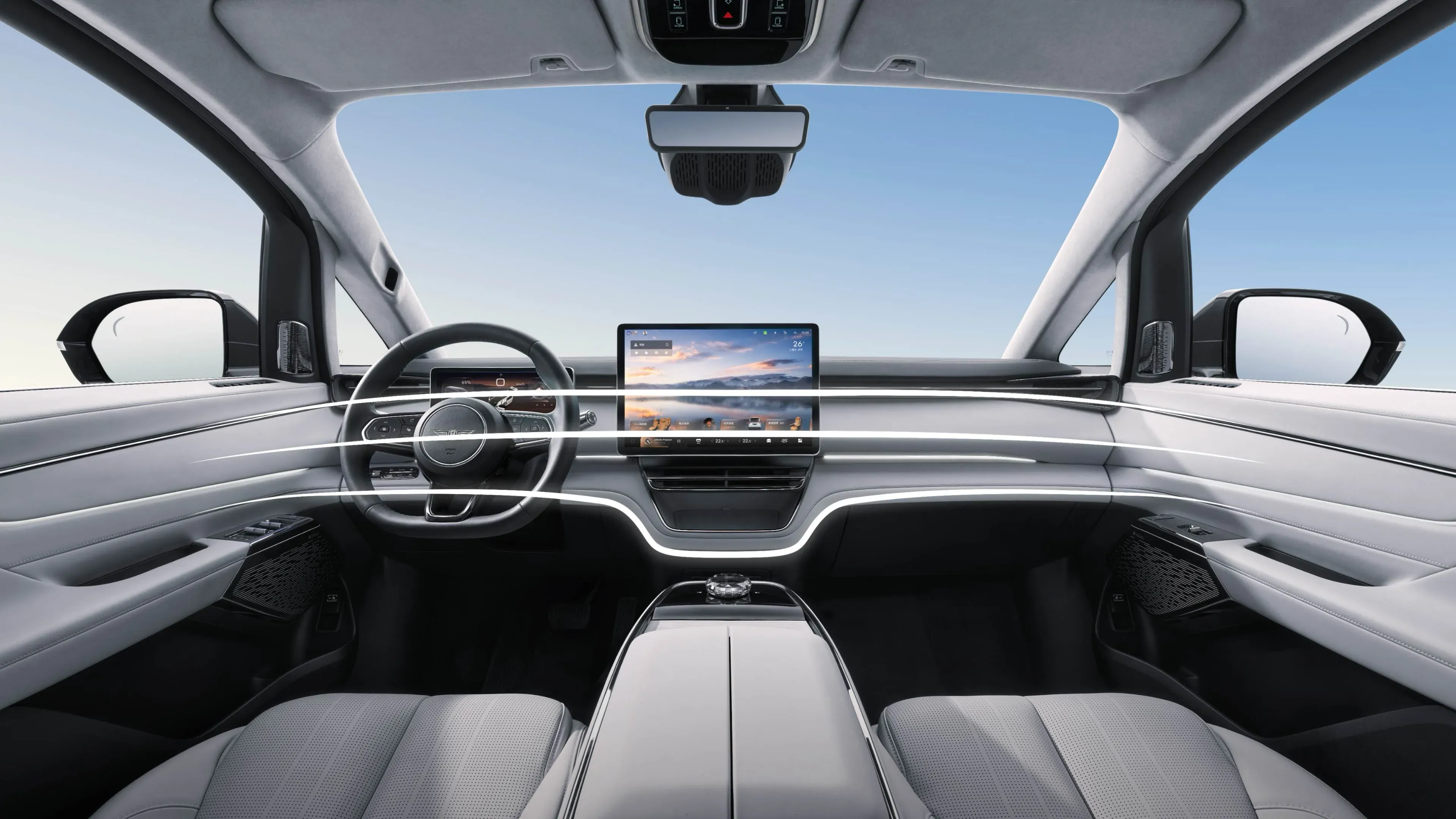 BYD Seagull салон задние сиденья