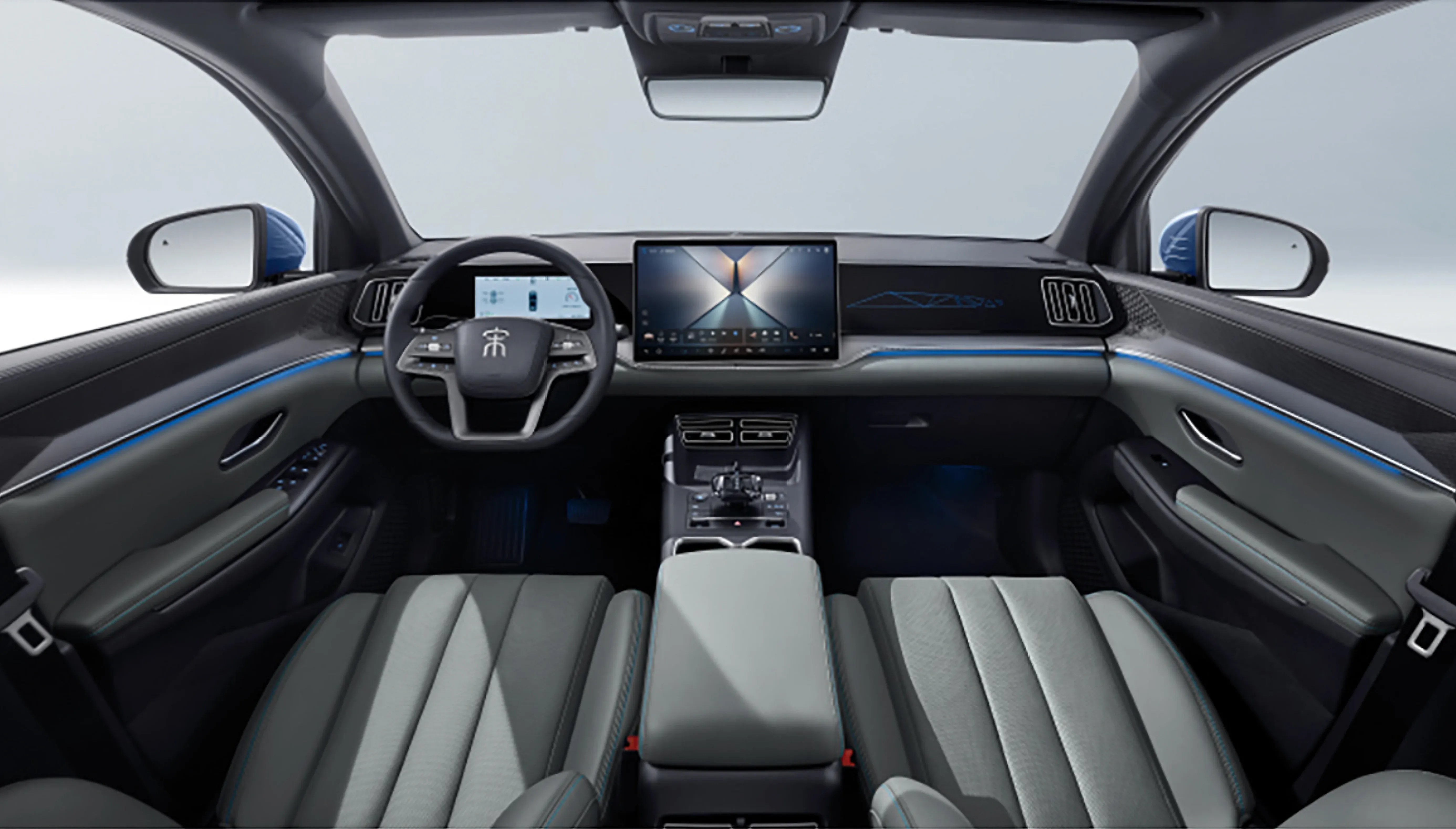 BYD Seagull салон электрорегулировки сиденья водителя