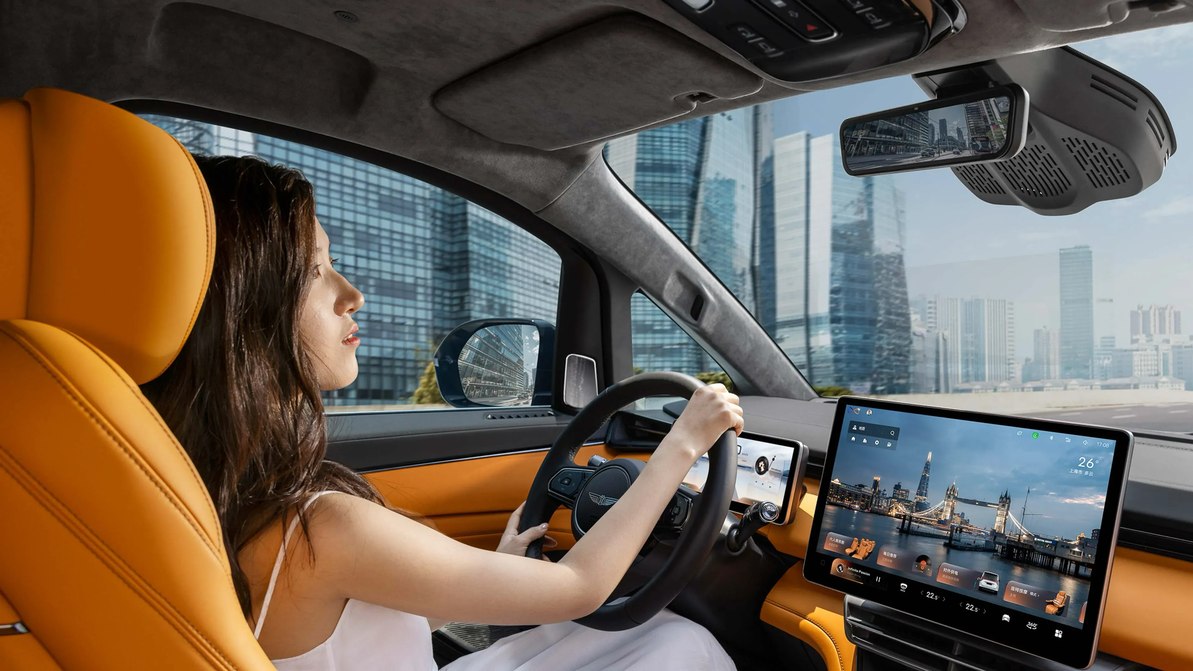 BYD Seagull салон электрорегулировки сиденья водителя