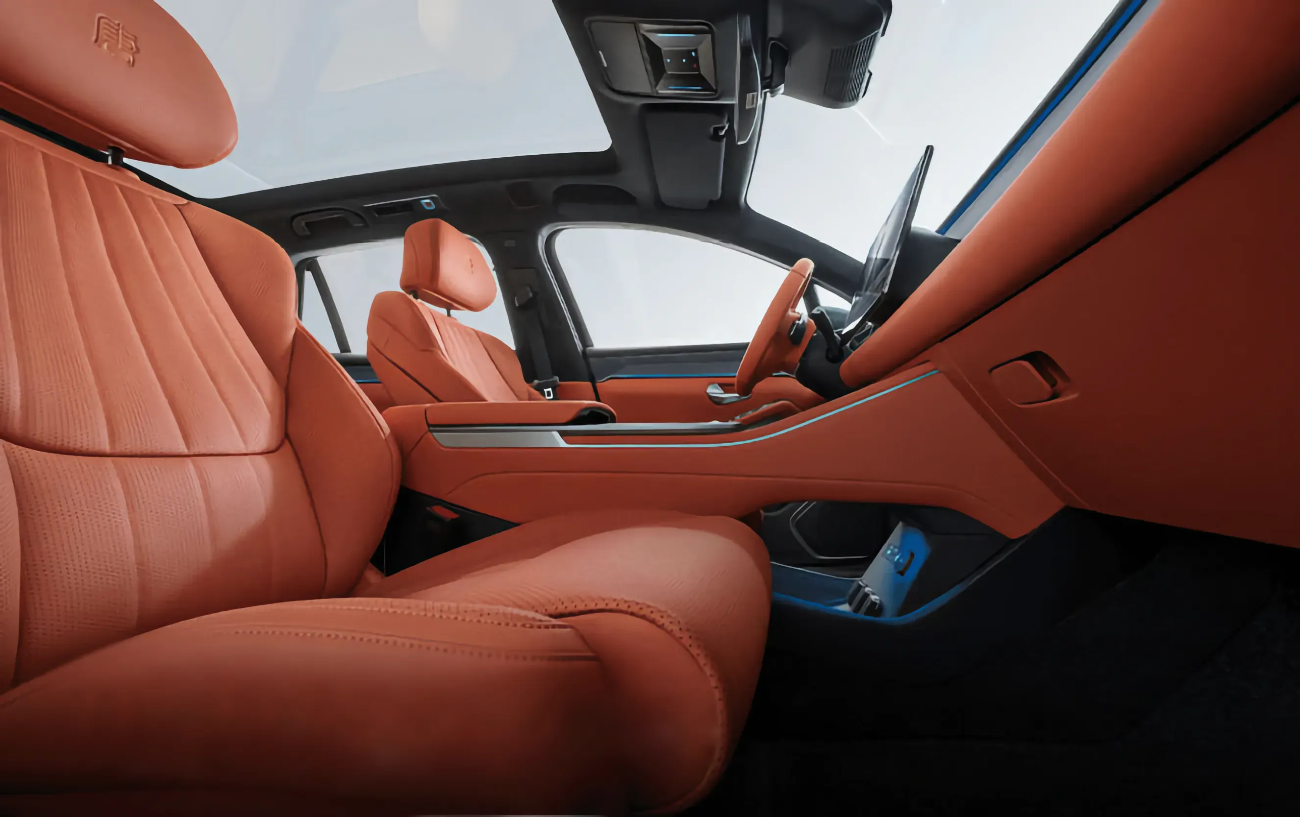 BYD Seagull салон передние сиденья