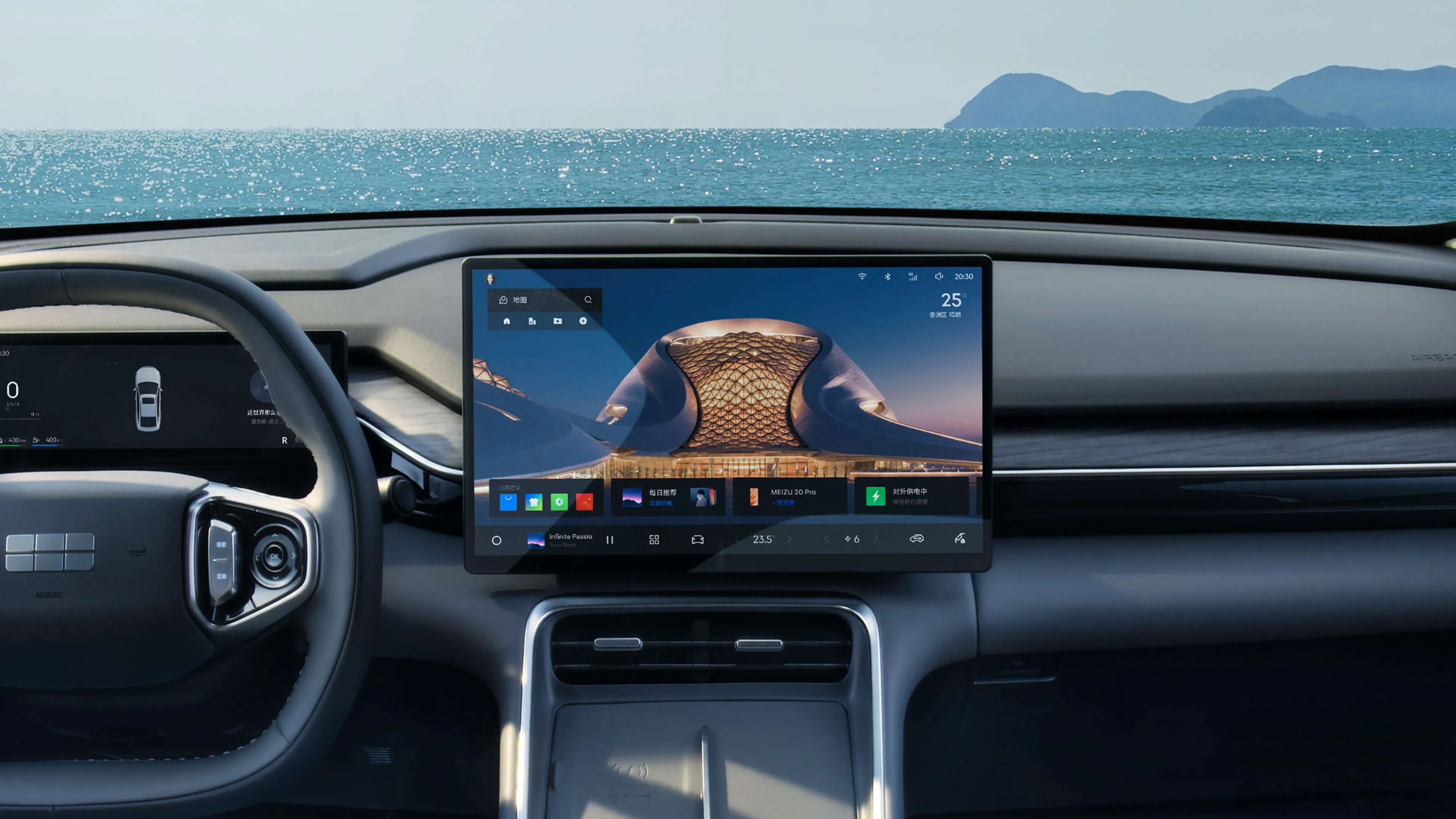 BYD Seagull салон передние сиденья