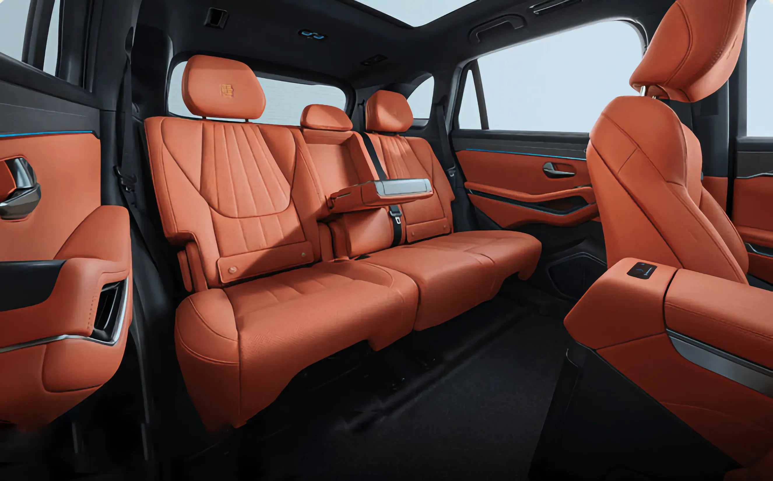 BYD Seagull салон электрорегулировки сиденья водителя