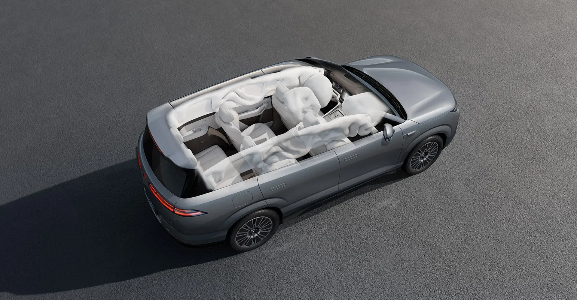 Denza Z9 система распознавания препятствий