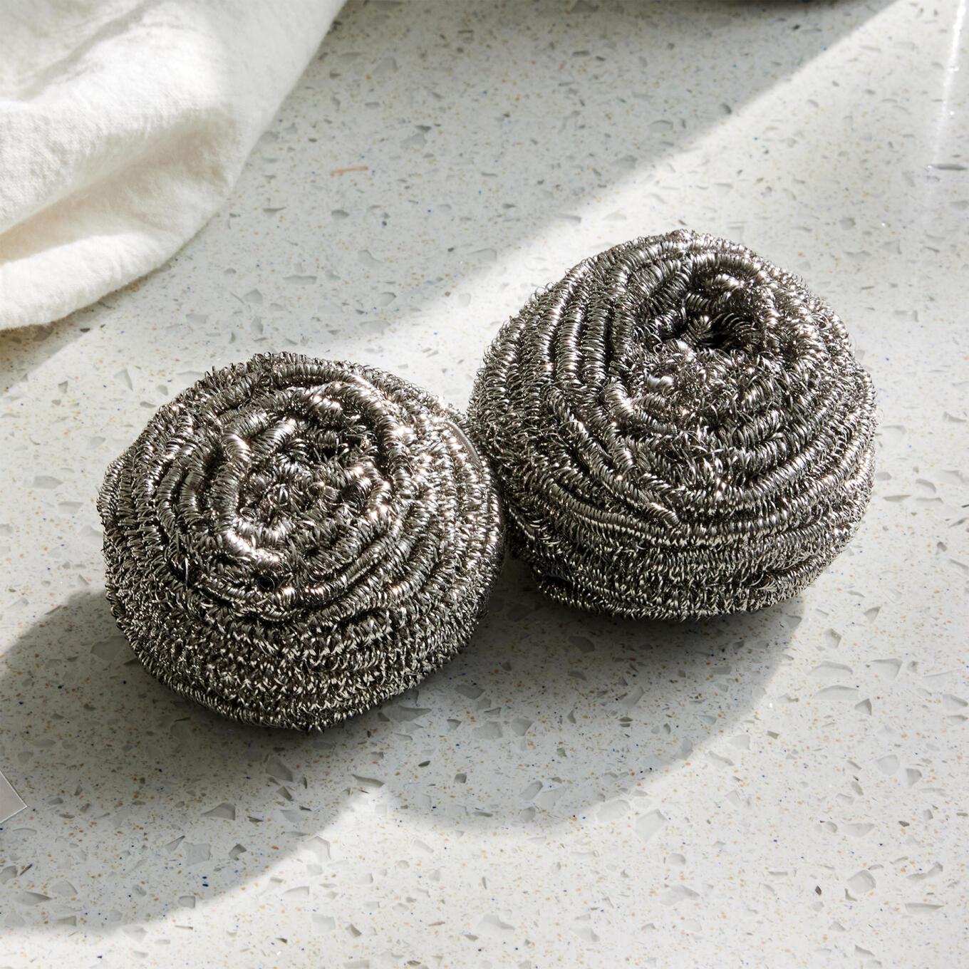 Атоми Губка из нержавеющей стали (2шт)