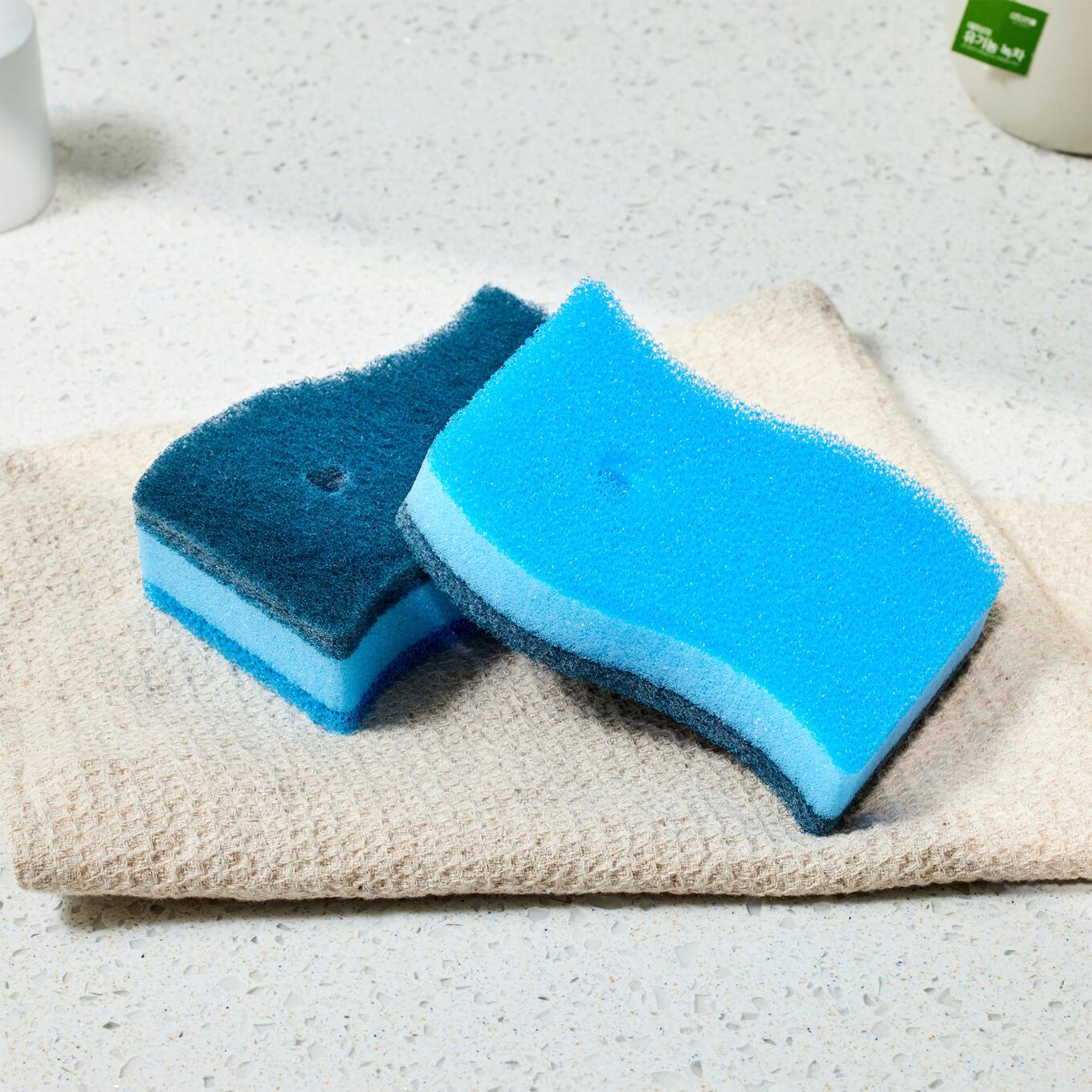 Атоми Губка Хозяйственная (4 шт)