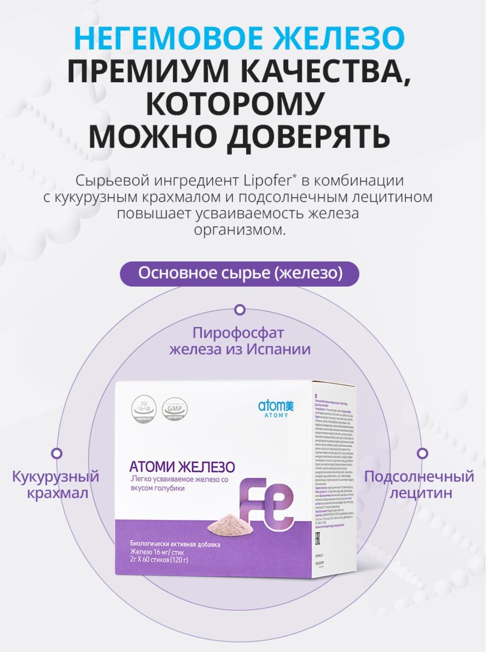 Железо от Атоми 