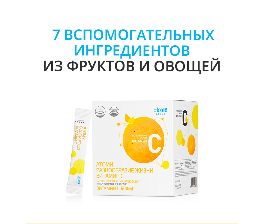 Витамин С Атоми
