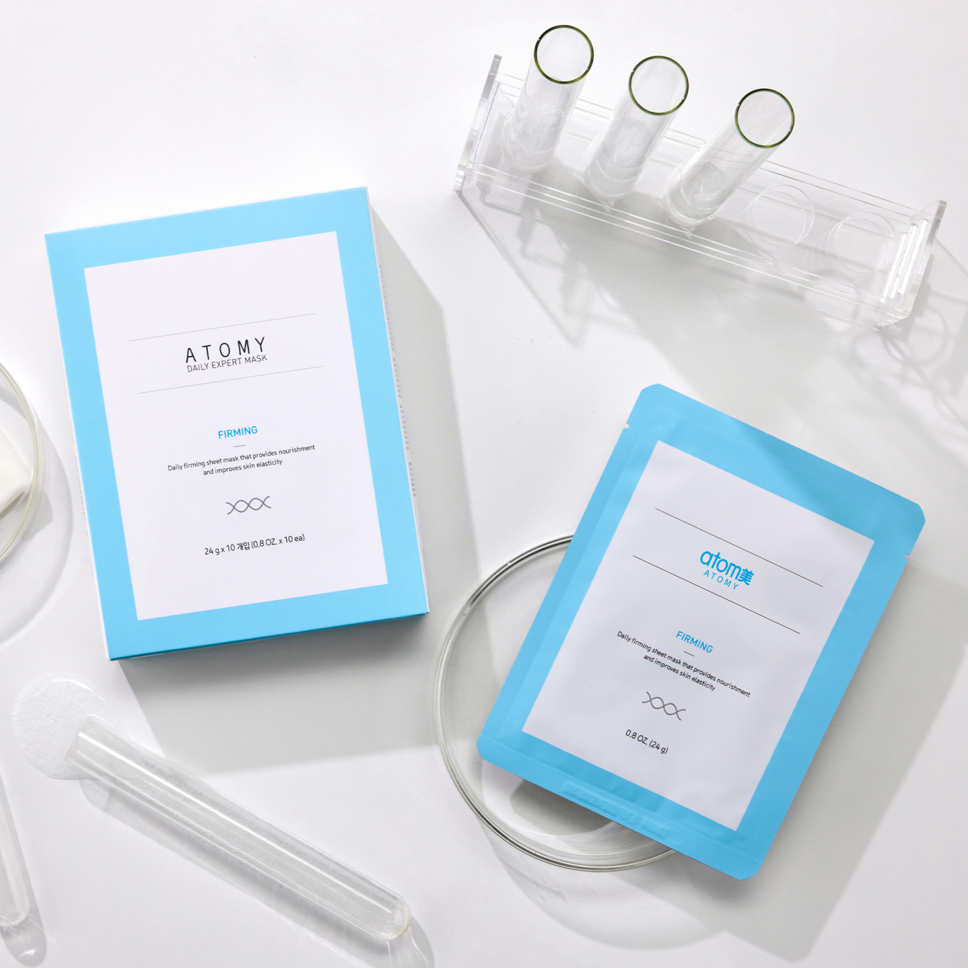 Атоми Дейли Маска Питание и Упругость