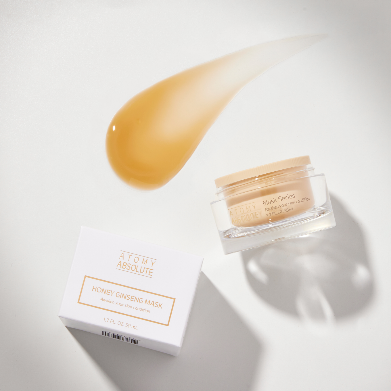 Атоми Абсолют маска Мед и Женьшень