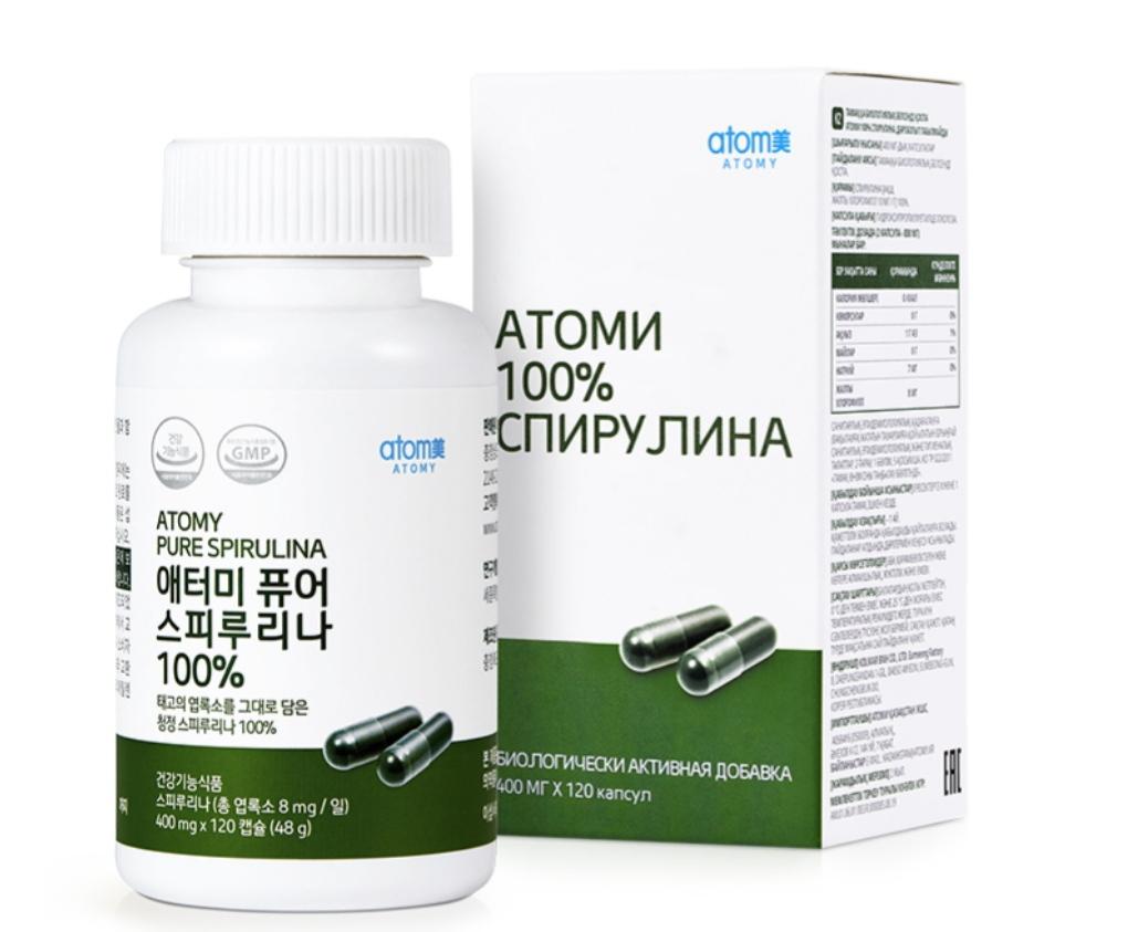 Спирулина Атоми