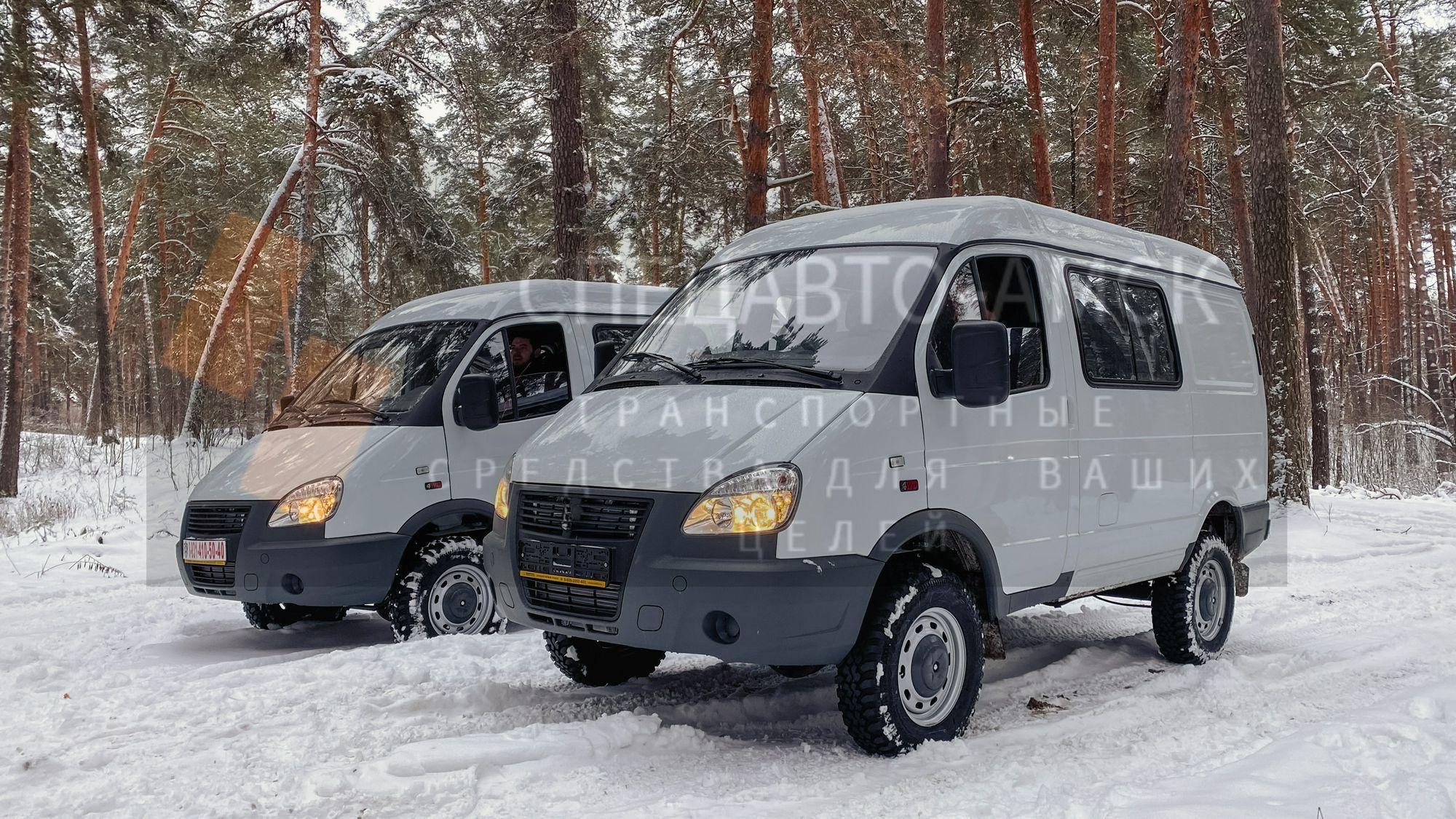 ГАЗ Соболь 27527 4х4 , левый борт вид спереди