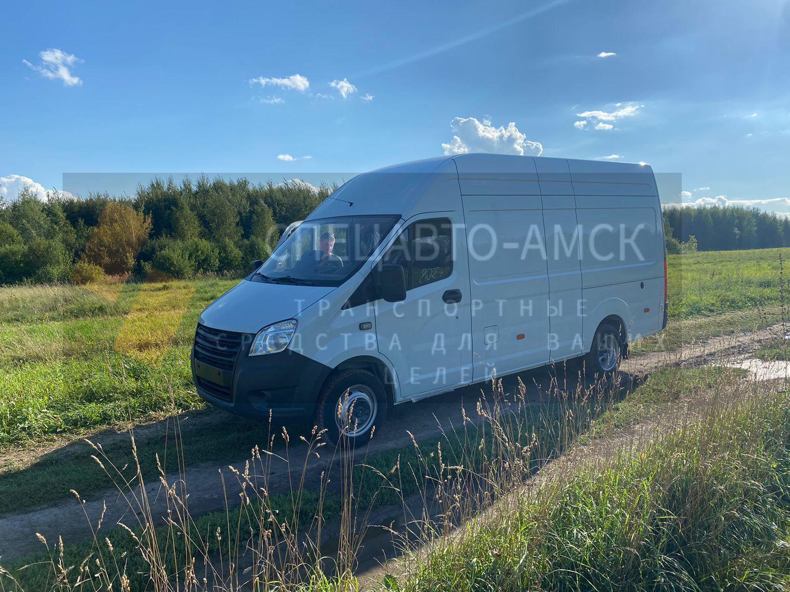 Газель Некст GAZelle NEXT A32R32 ЦМФ , правый борт, открыты задние двери
