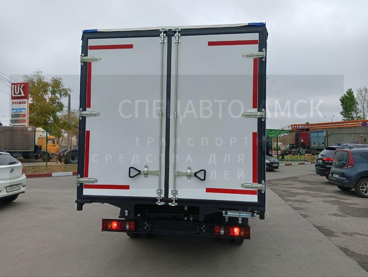 Европлатформа на Газель NEXT A22R32 , вид сзади