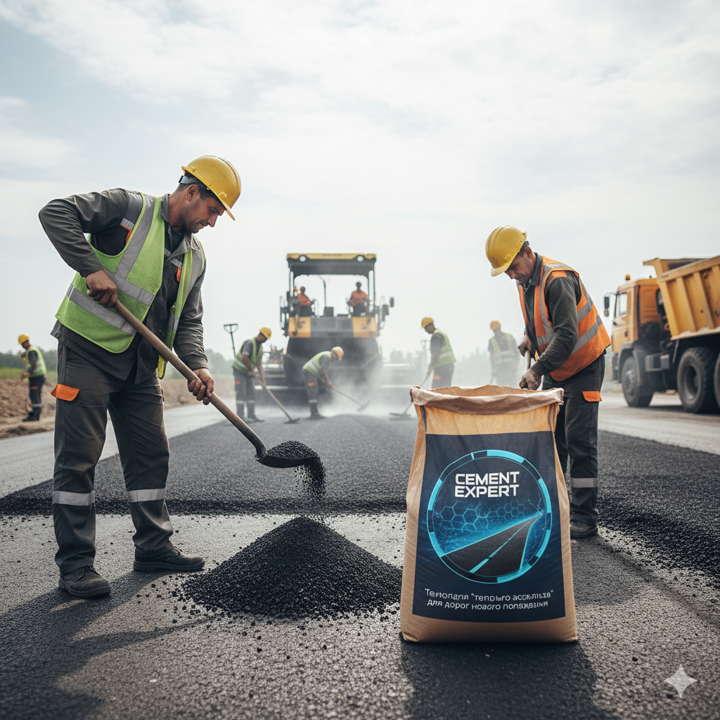 CEMENT EXPERT теплый асфальт