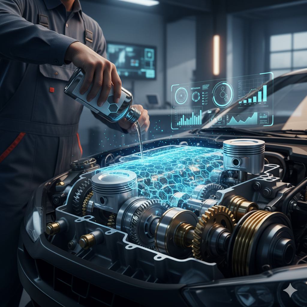 Графеновые присадки в атомобильные масла и смазки 