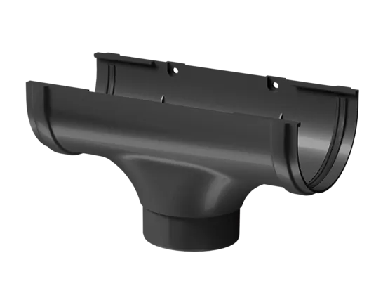 Воронка водосточная Döcke PREMIUM графит купить в г. Луганск - водоприемник для желоба