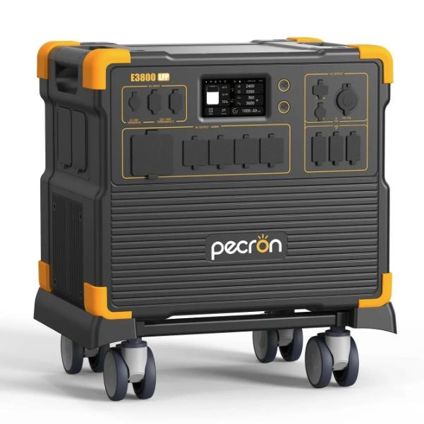 PECRON E3800 LFP – для дома и стройки PECRON E3800 LFP – мощная станция 4200 Вт с батареей 3840 Вт·ч, LiFePO₄