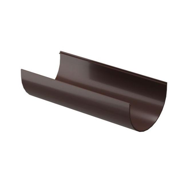 Желоб водосточный Döcke PREMIUM шоколад купить в г. Луганск - пластиковый лоток для крыши