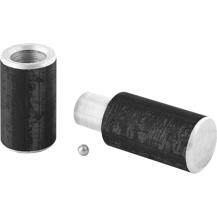 Петля гаражная с шаром D40x140 мм, 2 шт., купить в Луганске