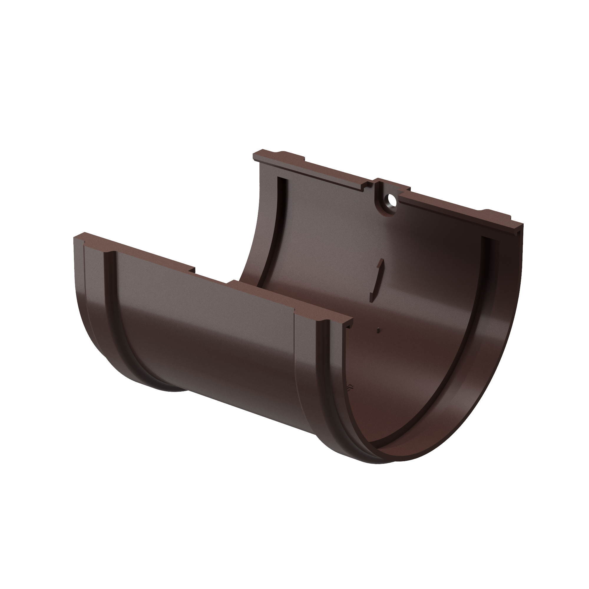 Соединитель желобов Döcke PREMIUM шоколад купить в г. Луганск - замок для стыковки лотков