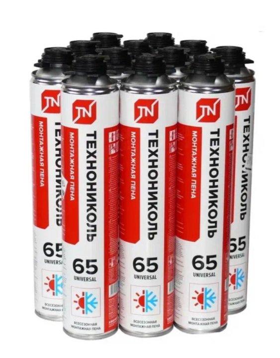 Пена монтажная ТЕХНОНИКОЛЬ 65 STANDART всесезонная 1000мл