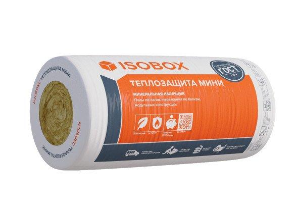 утеплитель Плита минеральная ИЗОБОКС 44R Теплозащита Мини 6560х610х50