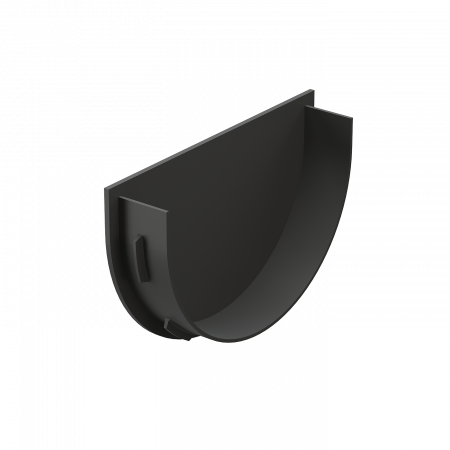 Заглушка торцевая Döcke PREMIUM графит купить в г. Луганск - комплектующая для желоба