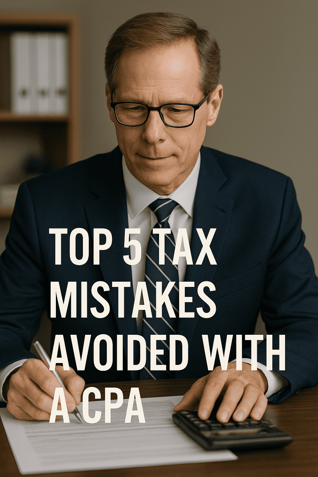 Top 5 Tax Mistakes Avoided with a CPA