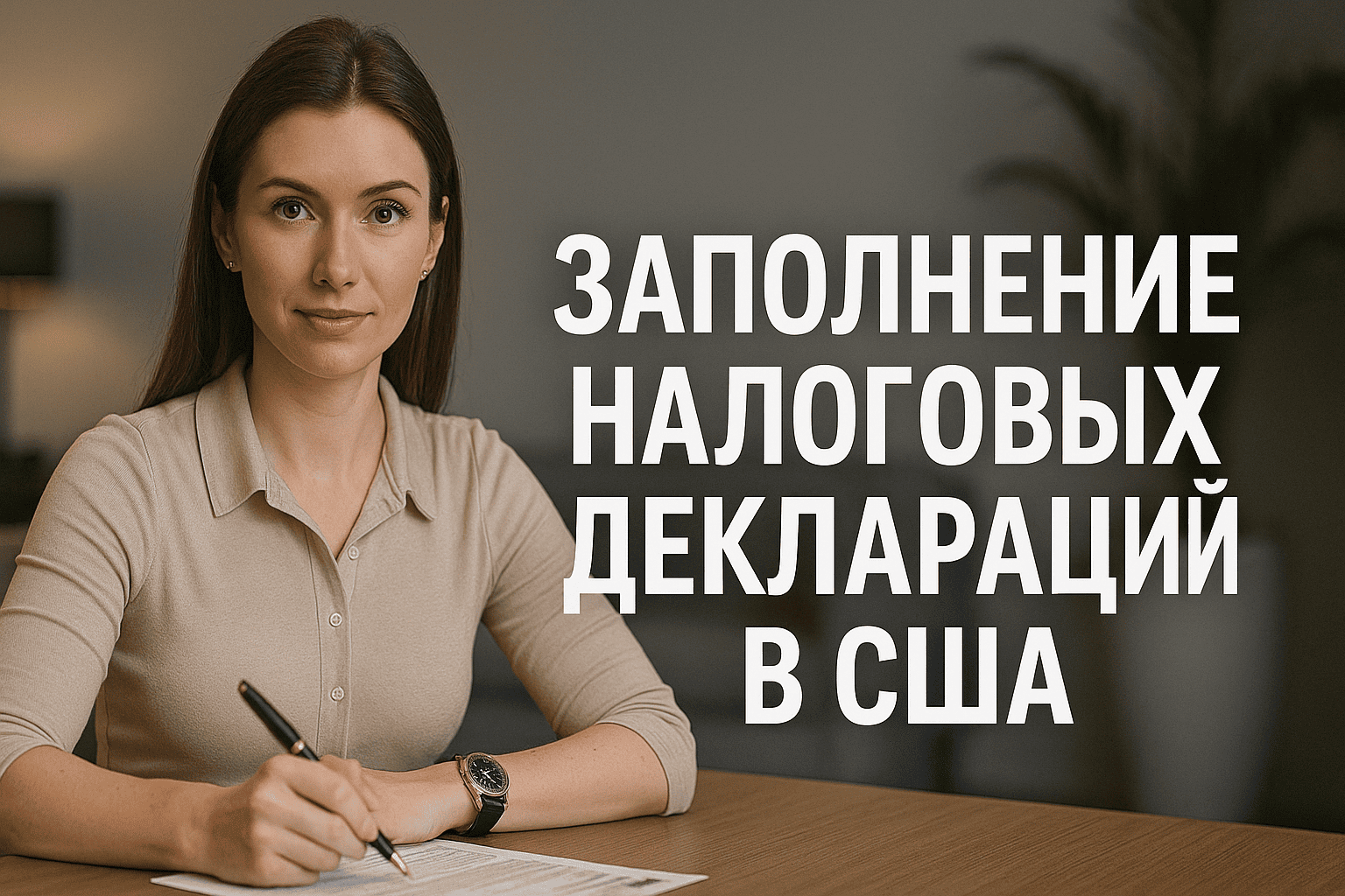 Заполнение налоговых деклараций в США