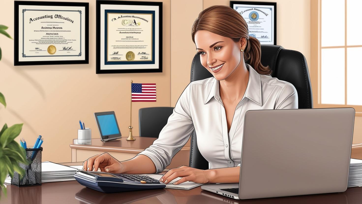 Russian accountant CPA