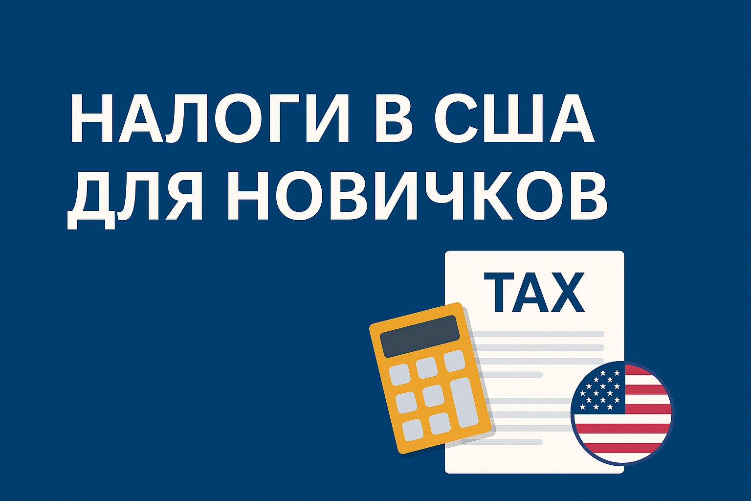 Налоги в США для иммигрантов, новоприбывших и тех, кто только начинает путь