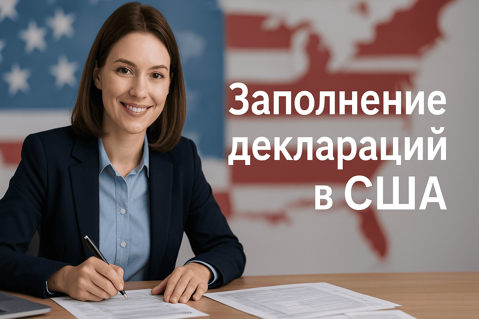 Заполнение декларации в США