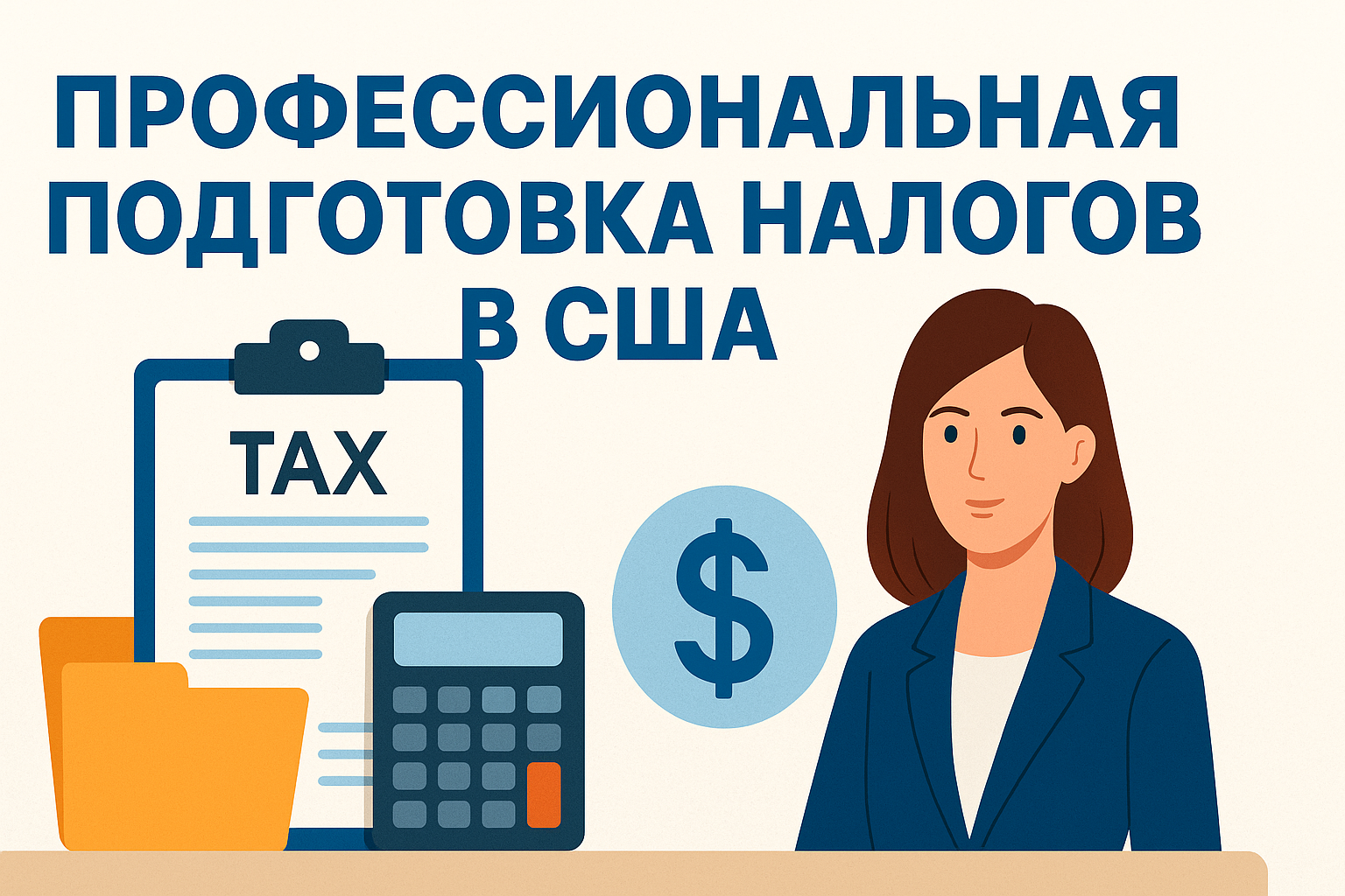 Профессиональная подготовка налогов и отчётности в США
