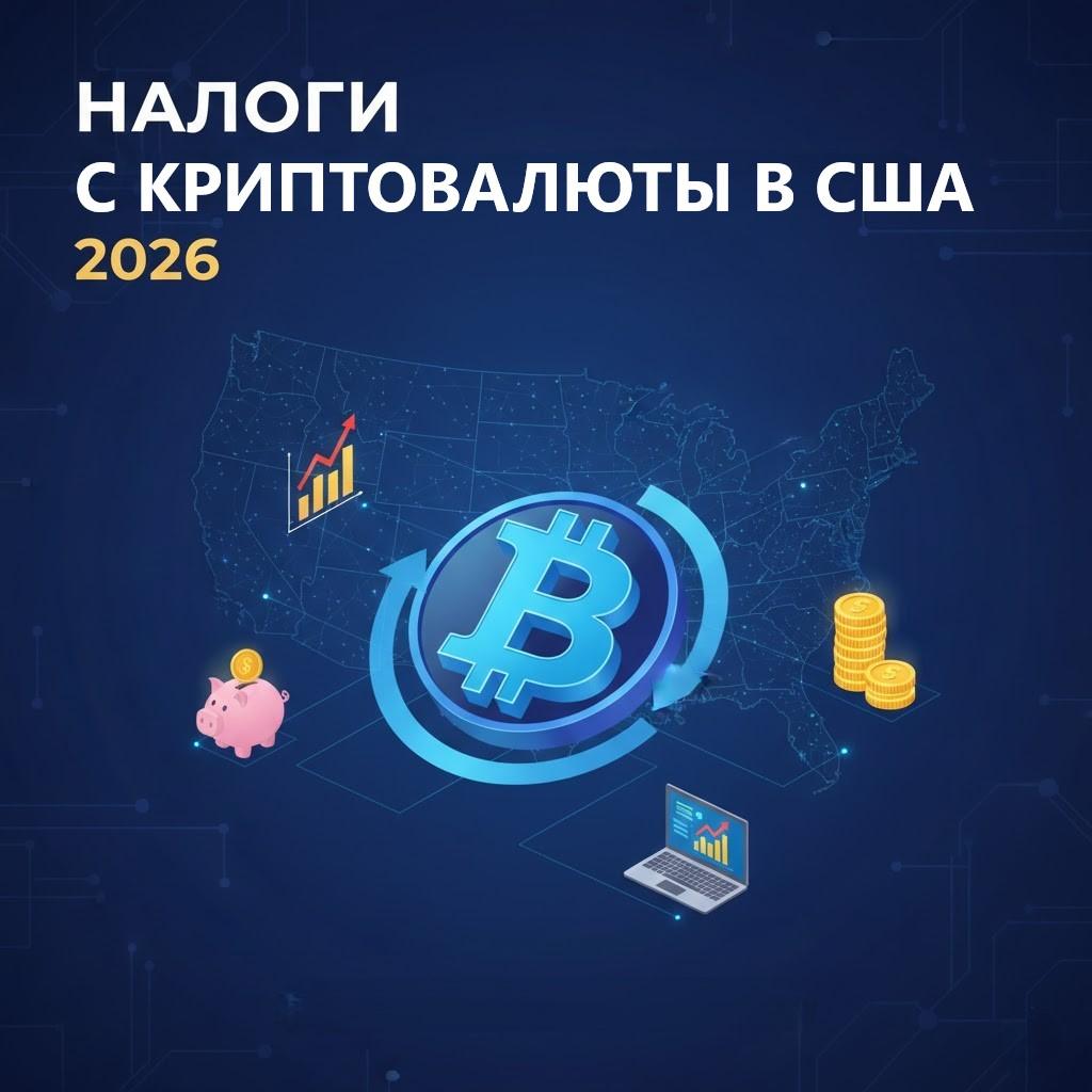 Налоги с криптовалюты в США 2026