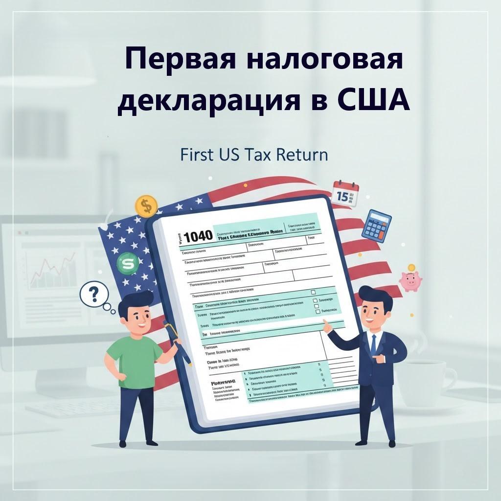 Первая налоговая декларация в США обложка статьи