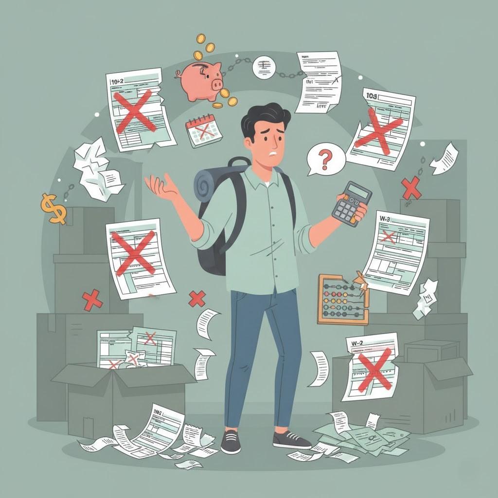 Частые типичные ошибки новых иммигрантов при подаче налогов в сша