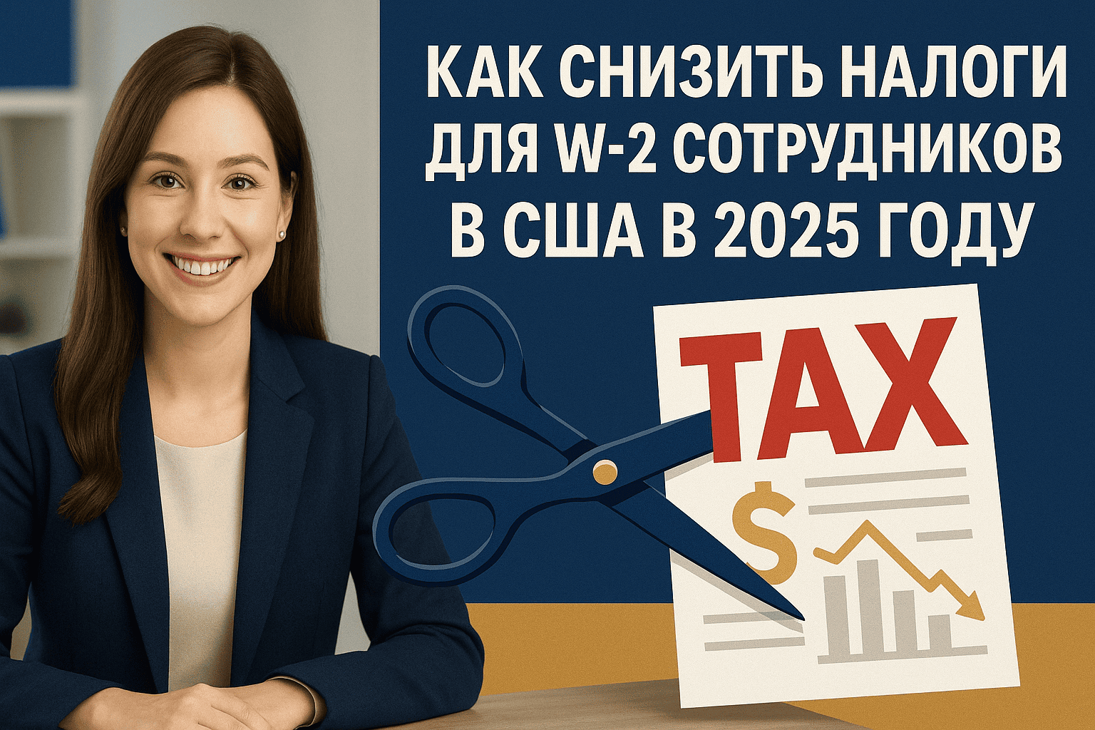 снизить налоги для W‑2 сотрудников