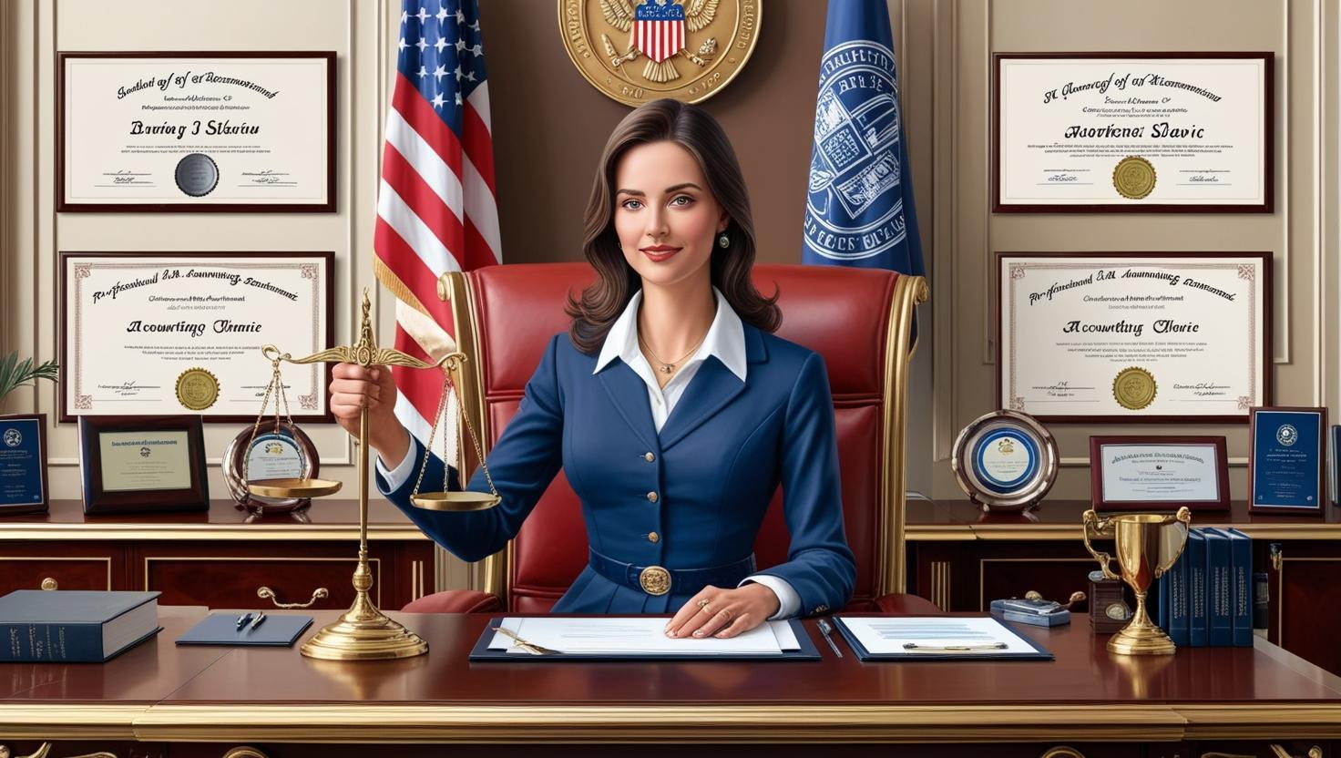 a woman judging big 4