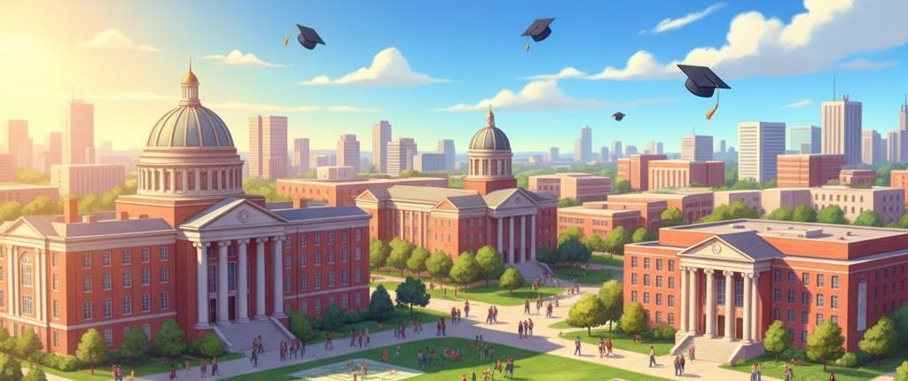 Как накопить на колледж в США: обзор плана 529 и других налоговых инструментов на фоне кампусов университетов и школ.