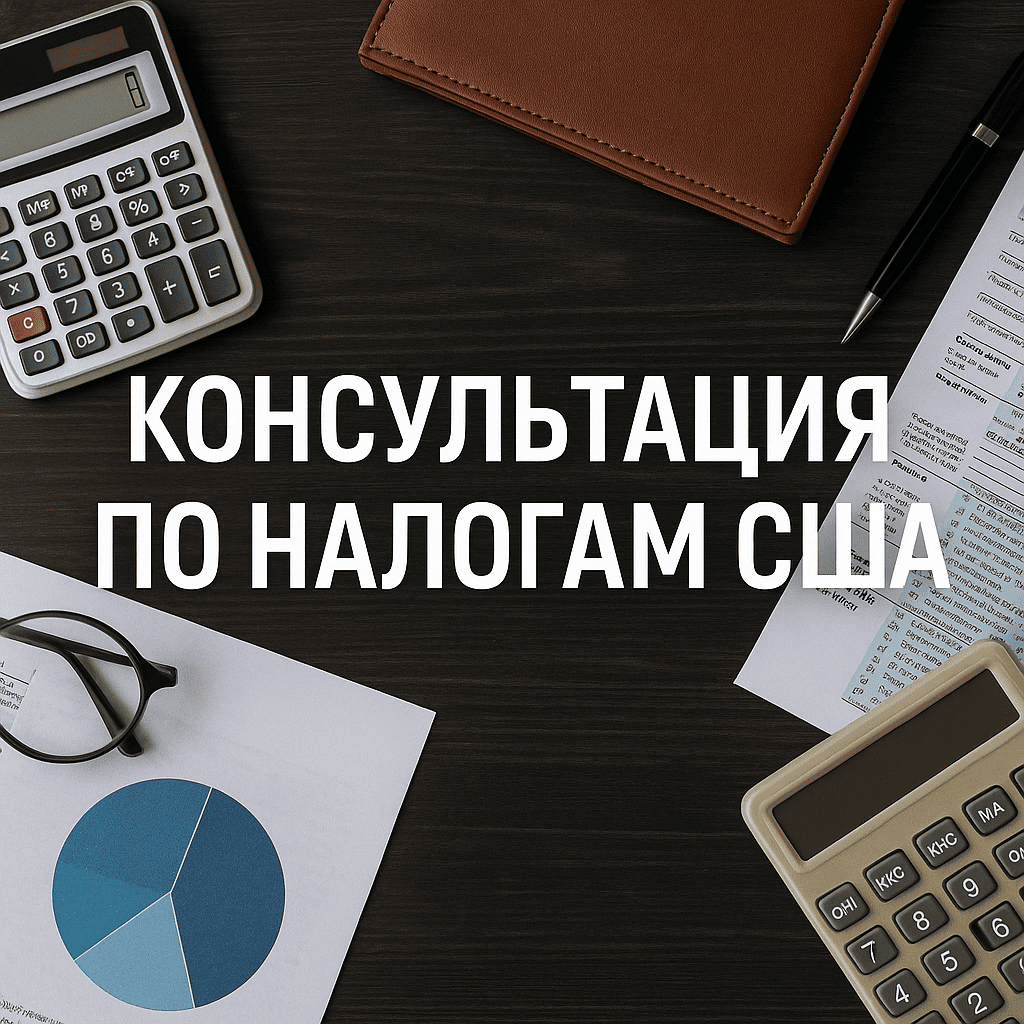 Консультация по налогам США, консультант по налогам сша