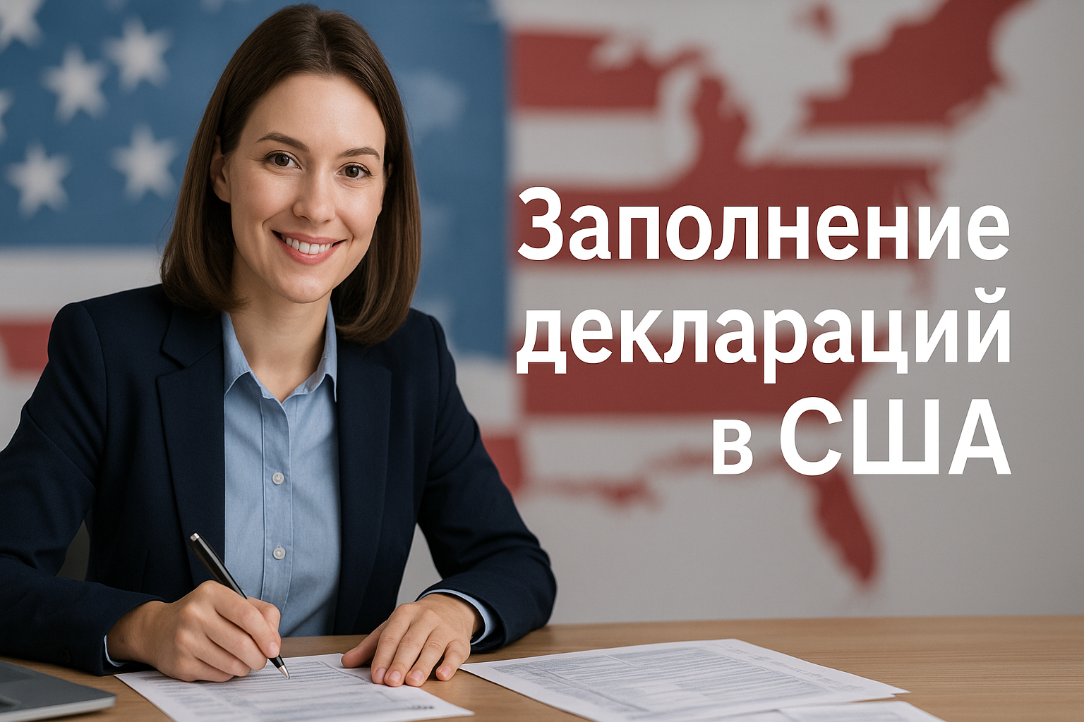 Заполнение декларации в США